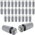 Rolluikstopper Grijs 30 stuks 40mm Lang Aanslagbuffer Stopper Rolluiken Reserveonderdeel Schroef Schijf.