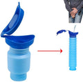 Urinefles - 750ml - Urinaal heren - 1 stuk - Urinaal - Plasbuis - Plasfles - Urinoir - Urinaal - Opvouwbaar - Lekvrij - Wandelen - Noodpakket Geschikt Voor Thuis - Openlucht Uitrusting -Unisex