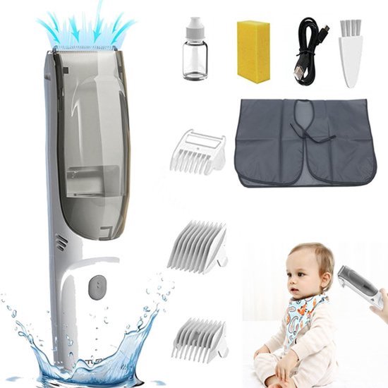 Elektrisch Scheerapparaat - tondeuse voor baby - kindertondeuse - Trimmer - Haartrimmer voor kinderen - Stil - Stille waterdichte tondeuse - Multigroom - Geschikt voor jongens en meisjes
