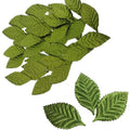 Groene kunstbladeren - decoratie - set van 100 - 5 cm