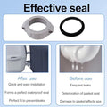Schroefrubberen afdichting O-ring P61514, Vervangende onderdelen voor schroefrubberen afdichting O-ring Hot Tub-onderdelen A Afdichtingen Pakkingen Ringen voor Lay-Z-Spa A Saluspa