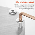 20 stuks roestvrijstalen meubelverbindingsschroeven M6 x 25 mm met platte kop