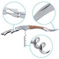 Laguiole Flessenopener, Professionele Kurkentrekker, Sommelier Bartender, 1 Stuk Handmatige Kurkentrekker voor Gebruik