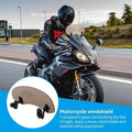 Windscherm Extension Verstelbare Clip Op Windscherm Extender Wind Air Deflector Voor Motorfiets