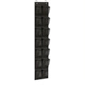 Hangende schoenentas met 12 compartimenten - schoenenkast - schoenen opbergsysteem - Zwart - Meerlaags opbergontwerp - 165*29CM