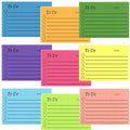 450 Vel To Do Lijst Zelfklevende Notities Vel 9 Kleuren Zelfklevende Notities Zelfklevende Notities Vel voor School Kantoor Gezinsvergadering (10x7cm)
