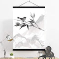 Houten Poster Hanger - 80cm Magnetisch Frame voor Posters - DIY Design - Wanddecoratie - Kunstwerk Ophangsysteem
