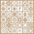 36 STKS Mandala Stencils Set - 9 cm Herbruikbare Sjablonen voor Schilderen - Voor DIY Hout en Canvas Decoratie