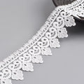 Kant met witte kant, 5 meter Venetiaans kant lint borduurkant bloemen knutselkant voor naaien DIY knutsel voor woningdecoratie, 5 cm