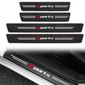 Set van 4 Auto Deursill Bumper Bescherming Carbon Fiber Auto Deursill Deursill Deursill Deursill Deursill Beschermers