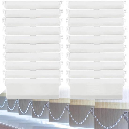 Lamel, Gewichten, Verticale Jaloezieën, Lamel Gordijn, Reserve Onderdelen, Hanger, Lamel Gordijn, Gewogen Platen, Verpakking van 20, 127 mm, Vervangende Lamel, Verticale Jaloezieën