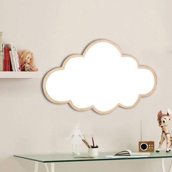 Houten Shatterproof Wandspiegel - Scandinavisch Design