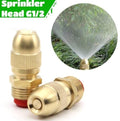 Verstelbare Misting Nozzles, Waterbesproeiing Sprinkler G 1/2 Mannelijk Draad Tuin Gras Spuitmond (2 stuks)