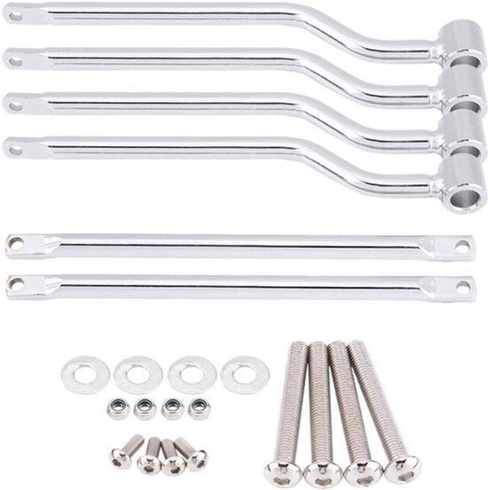 Universele motorzadeltas steunen voor Honda, Suzuki, Yamaha, Kawasaki - Fascia, beschermstrips, schrobstrips