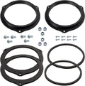 Set van 2 adapters/houders voor luidsprekers Ø165 mm voor- en achterdeuren - compatibel met Opel Corsa D, Dacia Dokker Lodgy Sandero, Fiat Panda, Peugeot Boxer