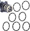 7 stuks fiets cassette afstandhouder, fiets vrijloop ringen, fiets stuurwiel naaf afstandhouder, trapas as sluitring afdichting, voor racefiets en mountainbike, berg