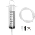 Rem ontluchtingsset, hydraulische schijfrem ontluchtingsset 100ML spuit 50cm slang universeel voor motorfietsen scooters quads
