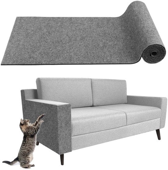 200cm x 40cm Zelfklevende Krabmat DIY Krabmat voor Katten Bomen Kat Wand Meubels Krab Bomen en Bank Bescherming