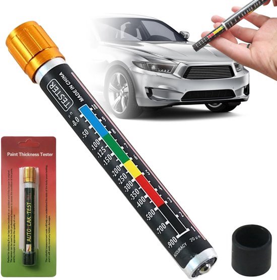 Autolakmeter Magnetische laagdiktemeter Laagdiktemeter Autolakdiktemeter Autocarrosserielaagdiktemeter Schadedetector Crashtestcontrole