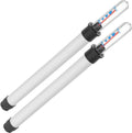 Set van 2 waterniveaumeters van 36 cm voor hydrocultuur en potplanten, eenvoudig af te lezen en ideaal als vervanging voor groeipotten en bloembakken met 180 ml capaciteit