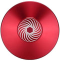 Vinyl Record Stabilizer Clamp, Premium Quality Audio Disc Turntable Aluminium Record Weight Clamp (Rood)