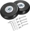 Vervangende kofferwielen 51mm reparatieset skate zwart