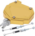 Motor Stunt Koppeling Eenvoudige Trek Kabel Lijn Goud Universele Motor Stunt Koppeling Hefboom Eenvoudig Trek Kabel Systeem Aluminium Legering Motor Accessoires