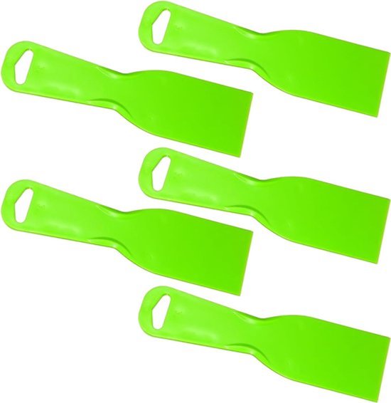 Plastic plamuurmes Set van 5 stuks Flexibel plamuurmes voor gipsplaten - Muurschilderen - Papieren Patchen