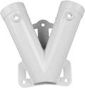 Vlaghouder - Vlaggenstokhouder Beugel - Dubbel Gat Ontwerp - Aluminium - 2.8 x 2.5cm