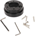 2,76 Inch Stuurwiel Hub Adapter, Stuurwiel Bediening Adapter Aluminium Ring voor Logitech G25 G27 G29 G920, voor Momo, voor Sparco en (13-14inch) PCD Stuurwielen (Zwart)