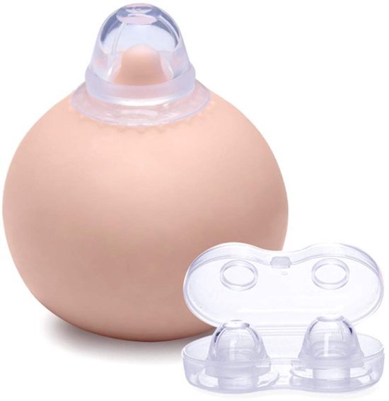 Siliconen Tepel Corrector,Moederlijke Borstvoeding Aspirator Pijnloze Tepel Sucker Puller 2PCS