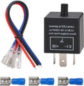 1 stuk verstelbaar LED knipperrelais 12V 24V 3-PIN - richtingaanwijzer knipperlicht voor auto motorfiets