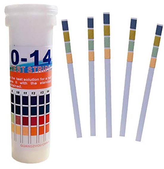 PH-teststrips, universele pH-strips, lakmoespapier voor zure alkalische test, PH 1-14 meetbereik, 150 stroken