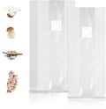 30 stuks 50x20x12cm Paddenstoel Kweekzakken, 6 mil dikke Paddenstoel Kweekzakken Ademende Autoclaafzakken voor Paddenstoelen Filter Patch Zakken met 0,2 Micron Filter voor Schoolprojecten Hobbyboeren