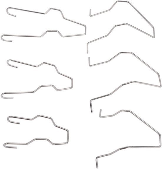 Veerclips voor autolampen H1/H3/H4/H7, universele koplampklem voor autolampen, 6 stuks