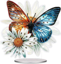 Diamond Painting set - Vlinder Madeliefje Decoratie - Volwassenen - Diamantschilderij - Tafel Ornamenten - Thuis Kantoor Cadeau.