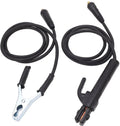 Lassen Elektrodehouder, 200 Amp Lassen Kabelset, Lassen Aardeklem en Lassen Kabel, Stok Elektrodehouder Lassen Stang Klem met 1,5 Meter Kabel voor Lasser