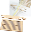 2 Stuks Weefgetouw Kit voor Riem Weven - Houten Shuttle Gereedschap - Ambachtelijke Materialen voor Armband Tas Camerariem