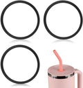 3 stuks waterflesafdichting, vervangende afdichtingsring voor waterfles, vervangende onderdelen voor Hydro Flask Travel Tumble 32/40 oz (zwart)