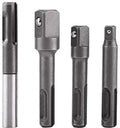 SDS Plus Boorkop Verlengstuk - Hard Staal - Inclusief 1/4 inch en 3/8 inch Steeksleutels