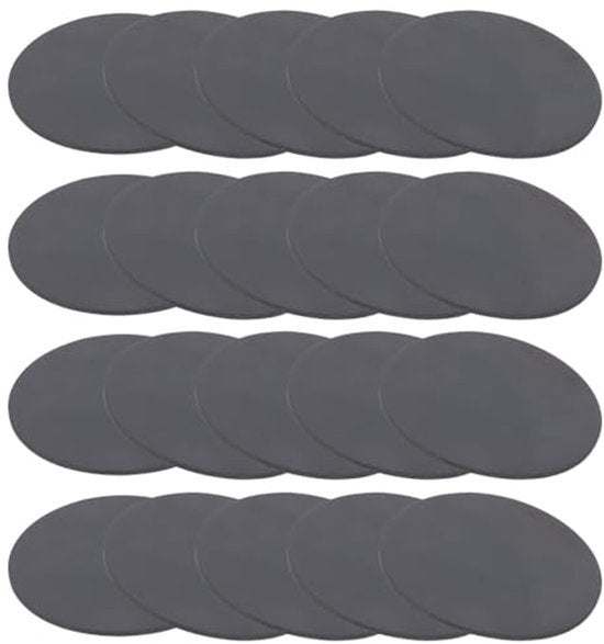 Rubber Ringen 55mm ID - 1.5mm Dikte - 20 Stuks - Zwart