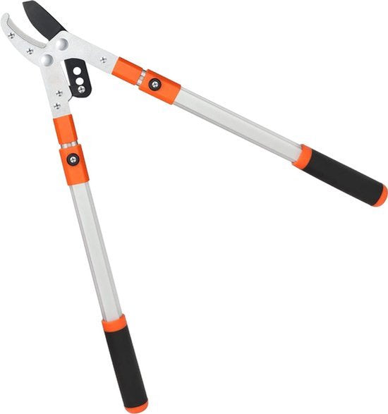 - Tuinschaar voor Dikke Takken - Snoeischaar met Telescopische Steel - Groen - Professionele Snoeischaar - Geschikt voor Tuinieren - Groen Model Zware Kwaliteit - 67-100 cm Uittrekbaar - Vlijmscherpe Trimmer voor Takken