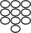 Zwembadfilterpomp slang rubber O-ring afdichtingspakking - 10 stuks - Buitendiameter 32mm Dikte 3,5mm - Compatibel met Bestway slangverbinding.