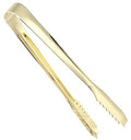Gouden IJs-emmer, IJsblokjes Tang, IJs-tang, IJs-emmer Tang, Gouden Grote IJs-tang RVS Suiker IJs Gebak Suiker Koken Clip Klem Salade BBQ Tong Bar Gereedschap Goud Plating (Goud Geplateerd)