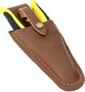 Holster voor gereedschap - Multitool schede - Riemenhouder - vegan leer - Elektriciens - Tuiniers - Tangen - Scharen - Snoeischaren - Duurzaam holster met riemclip voor kleine gereedschappen