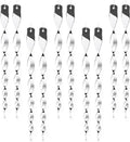 Reflecterende windspiraal vogelverschrikker - 10 stuks Reflecterende vogelafweerstaven voor balkon en tuin - 10 stuks Reflecterende windspiraal voor balkon en tuin (zilver) - 10 stuks