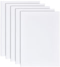30 x 21 cm Witte PVC Schuimplaten - 5 Stuks, 4 mm Dikte voor Kunst en Presentatie