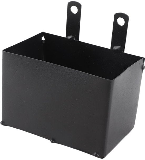 Kleine Batterijbox, Mariene Batterij Doos Batterijbehuizer Zwarte Roestvrije Stevige Structuur waterdichte Batterijbox voor Tot ATV Motorbike Dirt Bike