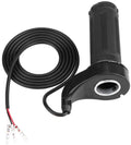 Twist Speed Throttle, universele kunststof elektrische motorfiets/scooter Twist Accelerator Speed Throttle Grip met 3 draden, zwart