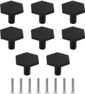 8 stuks Hexagon Meubelknoppen - Kastknoppen, Zinklegering Deurklinken, voor Keukenladen, Ladeknoppen, Interieurkasten